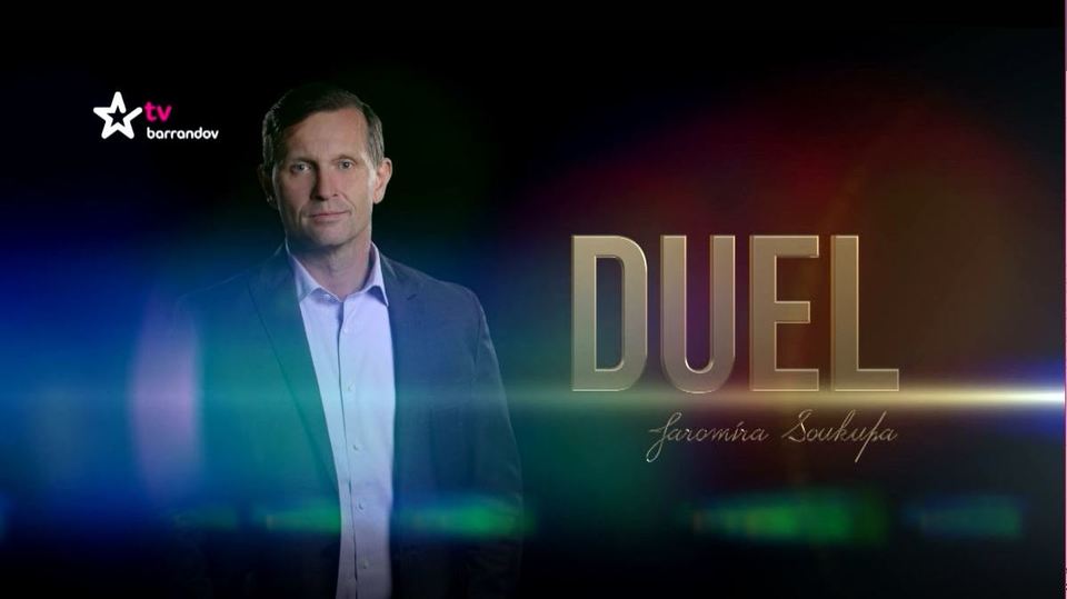 Dan Ťok a Petr Gazdík v Duelu Jaromíra Soukupa