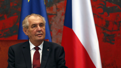 Prezident Miloš Zeman.