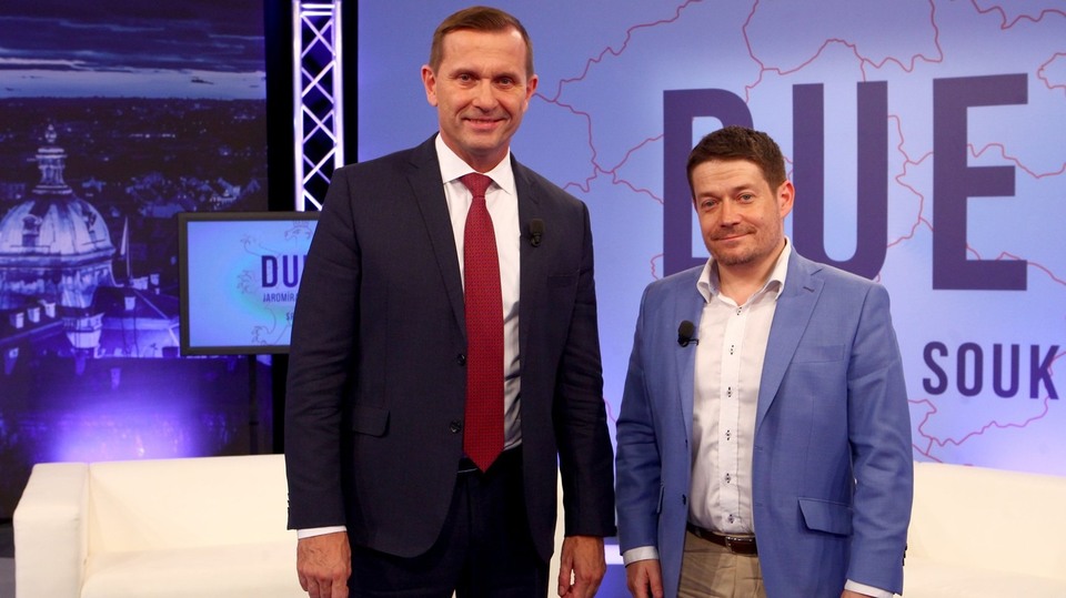 Zleva Jaromír Soukup a Patrik Nacher.