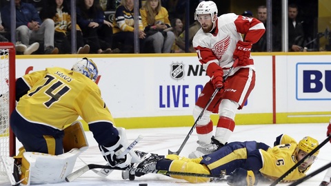 Český hokejista Filip Hronek.