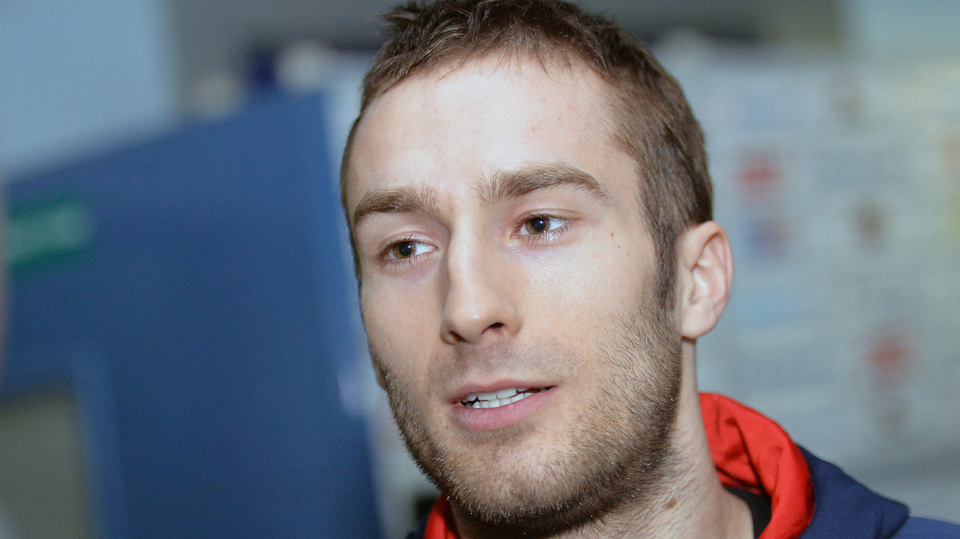 Útočník Petr Pohl.