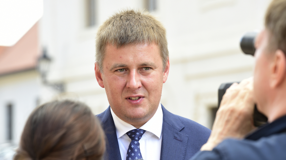 Ministr zahraničí Tomáš Petříček. 