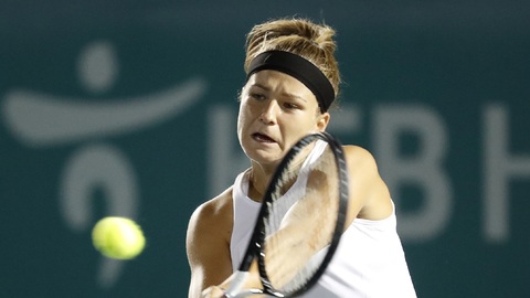 Tenistka Karolína Muchová vstoupila do turnaje Elite Trophy v Ču-chaji výhrou.