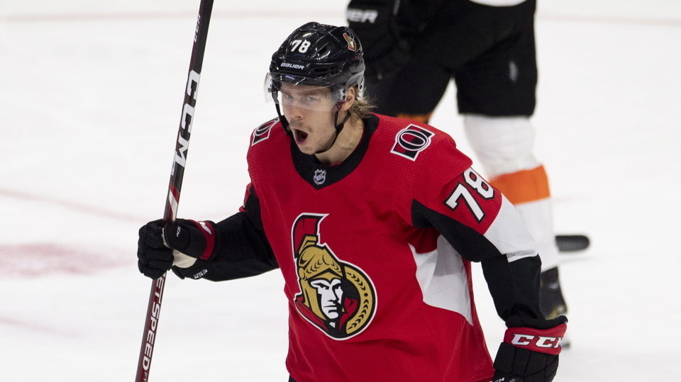 Filip Chlapík po vstřelení vítězného gólu.