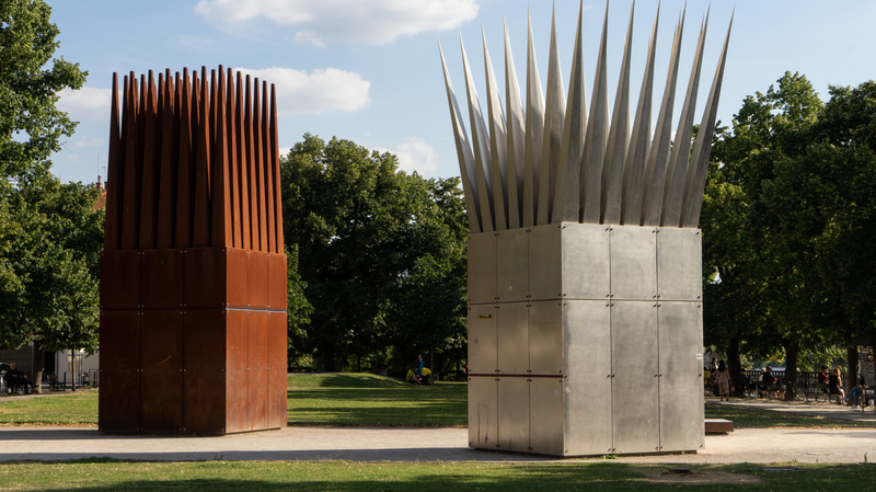 Dům syna a Dům matky, památník Jana Palacha v Praze.