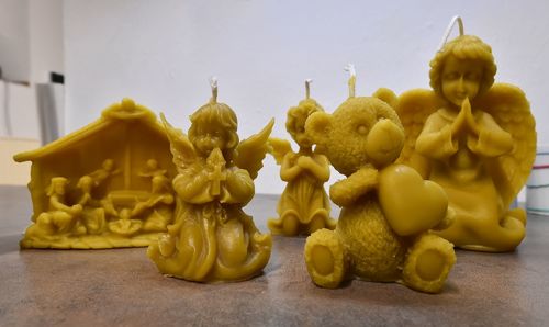 Vánoční svíčky.