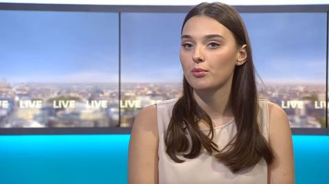 Modelka Veronika Didusenková.