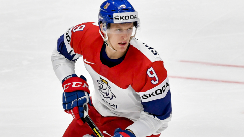 Obránce české reprezentace David Slenička.