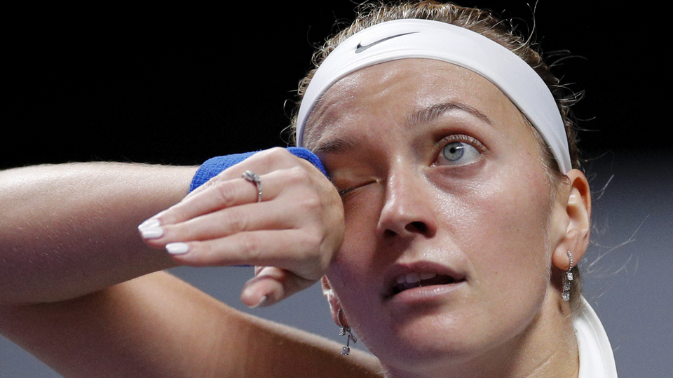 Tenistka Petra Kvitová. 