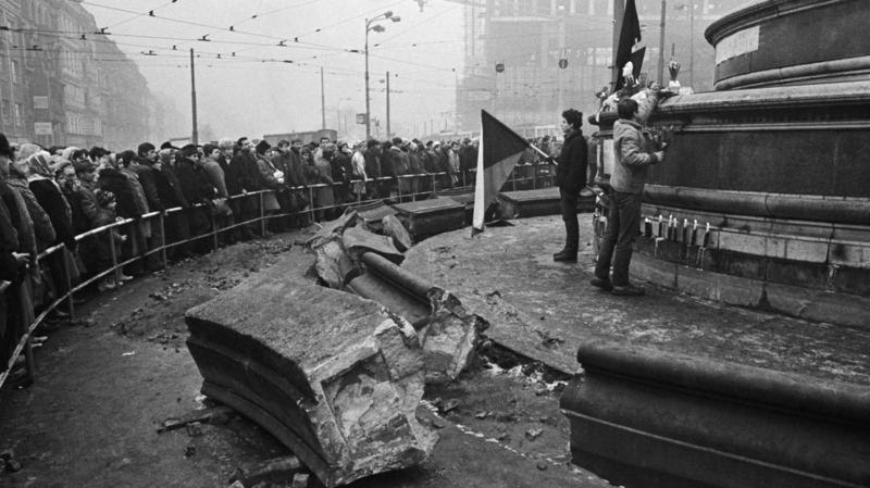 Protesty po smrti Jana Palacha. 