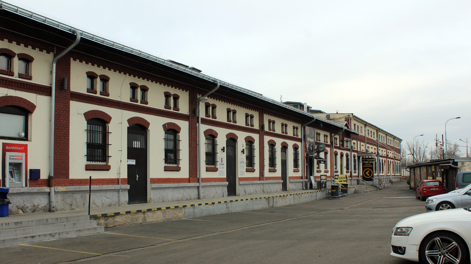 Holešovická tržnice.