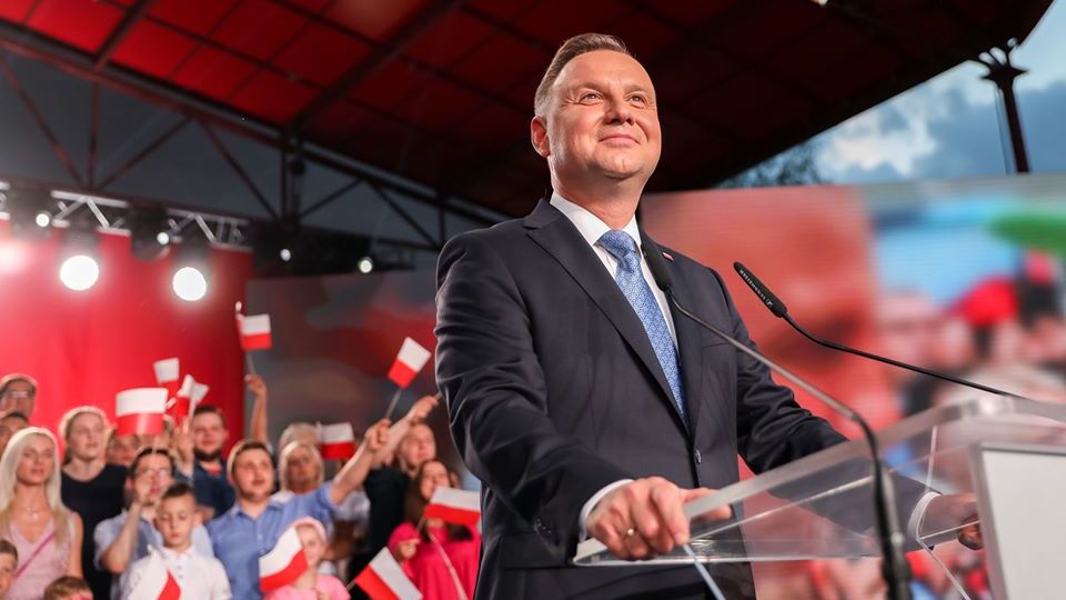 Polský prezident Andrzej Duda.