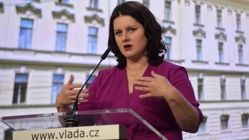Ministryně práce a sociálních věcí Jana Maláčová (ČSSD).