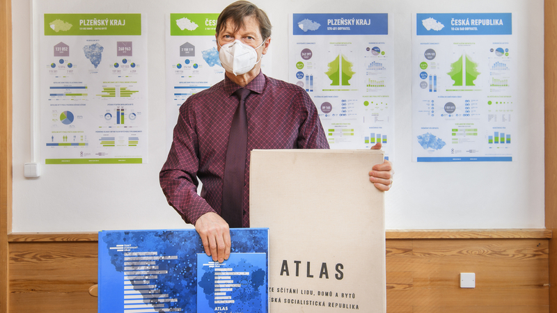 Ředitel krajské správy ČSÚ v Plzni Miloslav Chlad 