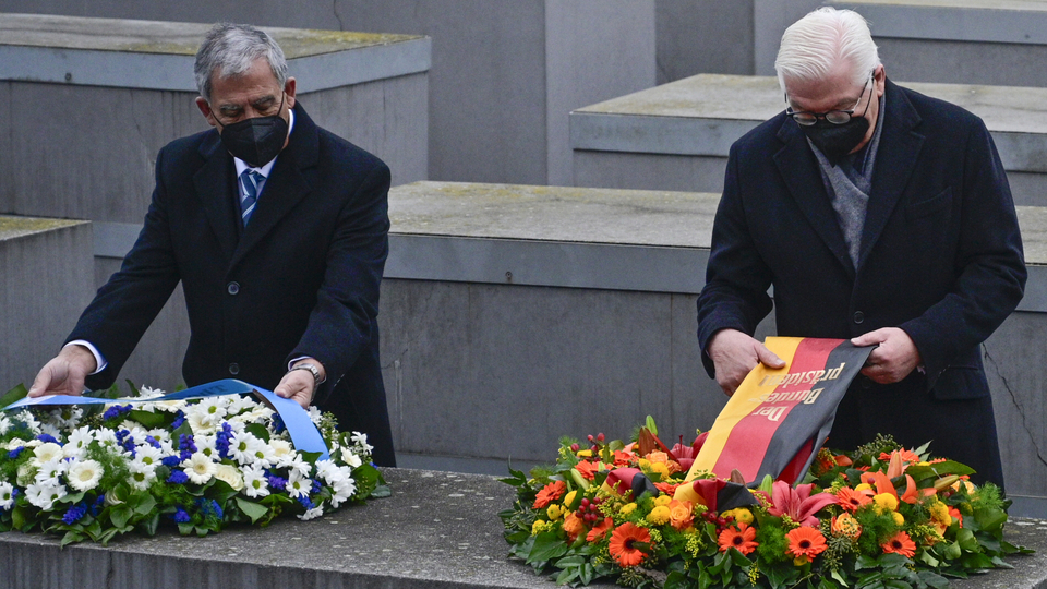 Vzpomínka na oběti holokaustu.