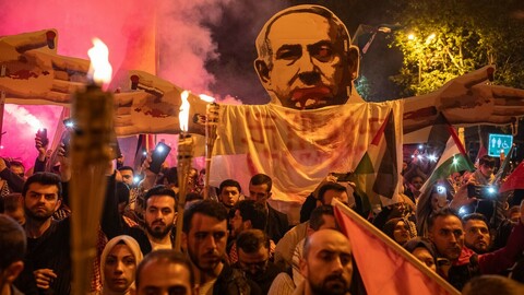 V Izraeli v sobotu večer demonstranti opět protestovali proti premiérovi Benjaminu Netanjahuovi