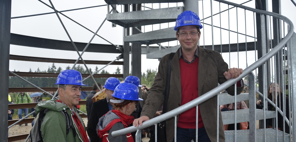 Aleš Cibulka má vlastní vyhlídkovou věž!