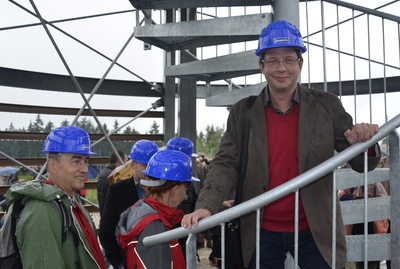 Aleš Cibulka má vlastní vyhlídkovou věž!