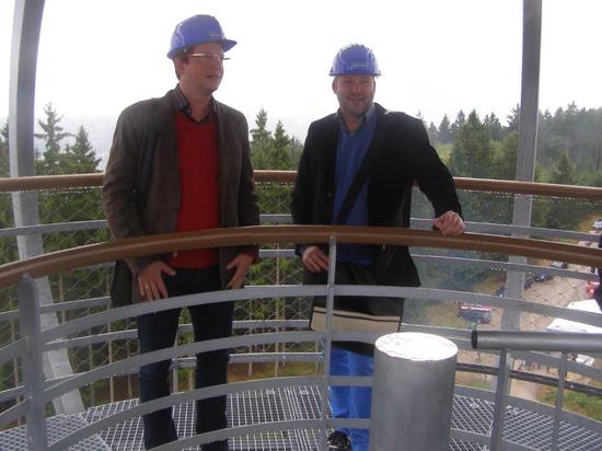 Aleš Cibulka má vlastní vyhlídkovou věž! Aleš Cibulka má vlastní vyhlídkovou věž!