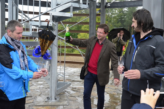 Aleš Cibulka má vlastní vyhlídkovou věž! Aleš Cibulka má vlastní vyhlídkovou věž!