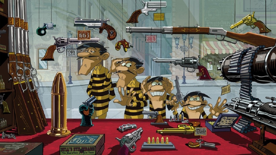 Lucky Luke na Divokém západě