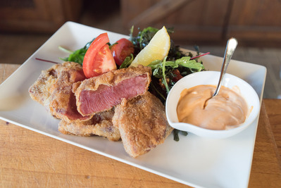 Smažený uzený jazyk