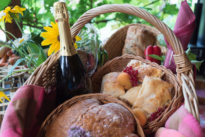 Tvarohové taštičky plněné meruňkami