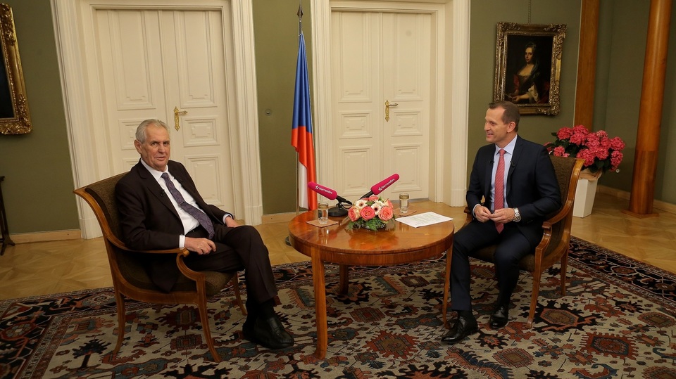 Exkluzivní informace v dnešním TÝDNU s prezidentem 