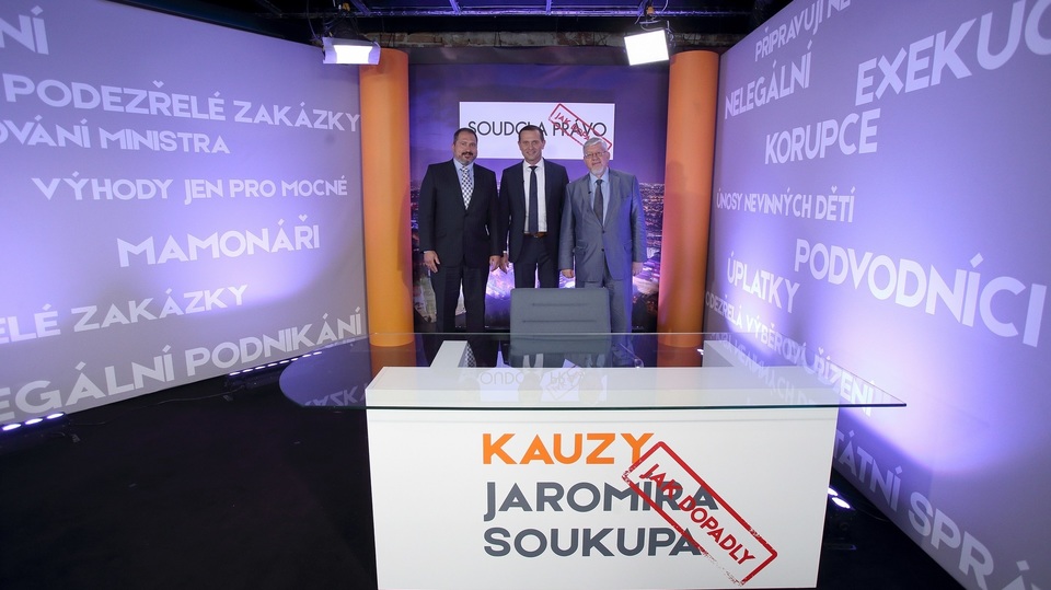 TV Barrandov představuje nový pořad Jak dopadly Kauzy Jaromíra Soukupa