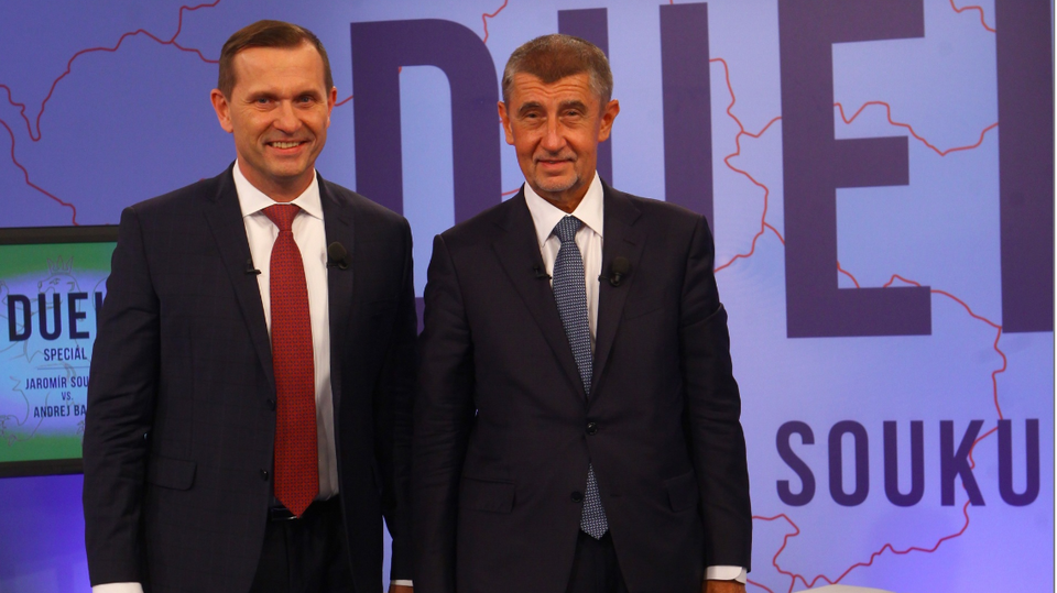 Duel Jaromíra Soukupa SPECIÁL s premiérem Andrejem Babišem.