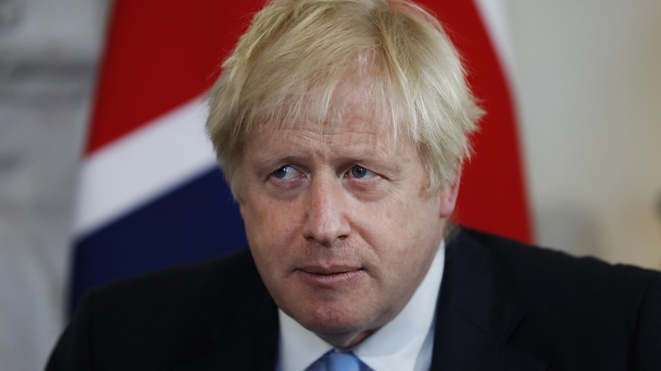 Britský premiér Boris Johnson.