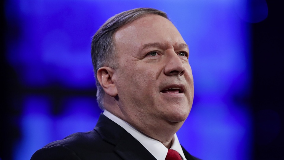 Americký ministr zahraničí Mike Pompeo.