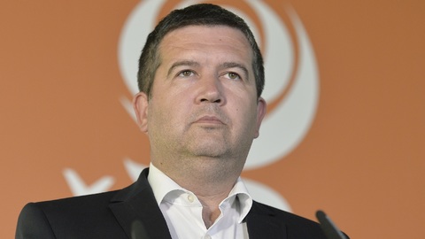 Předseda koaliční ČSSD Jan Hamáček.