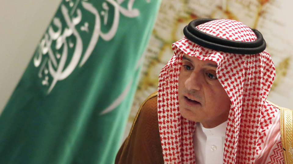 Ministr pro zahraniční záležitosti Ádil Džubajr.