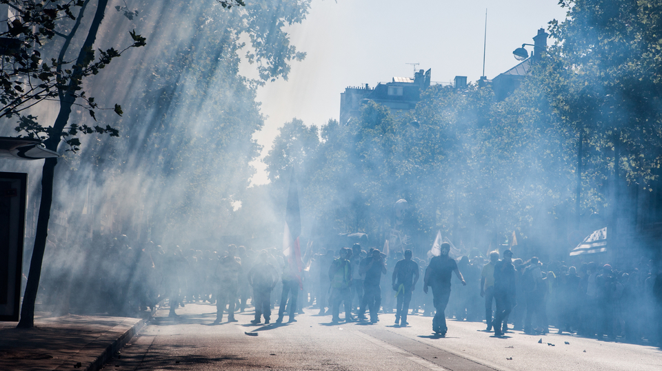 V Paříži bylo dusno. 