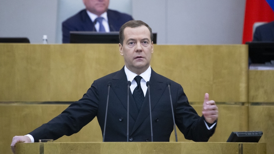 Ruský premiér Dmitrij Medveděv.