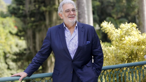Španělský operní pěvec Plácido Domingo.