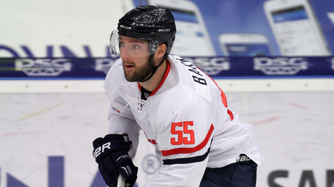 Hokejista Cam Barker. 