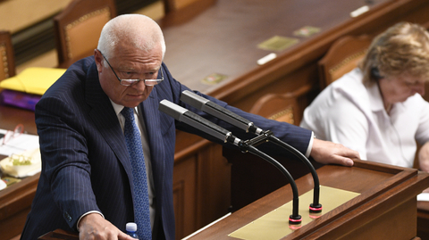 Předseda poslanců ANO Jaroslav Faltýnek.