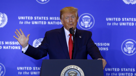 Americký prezident Donald Trump.