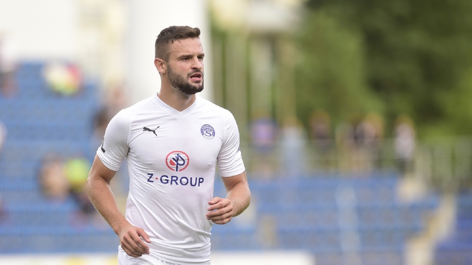 Útočník Slovácka Tomáš Zajíc (ilustrační foto).