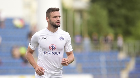 Útočník Slovácka Tomáš Zajíc (ilustrační foto).