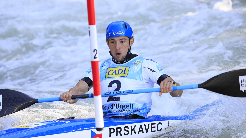 Kanoista Jiří Prskavec.