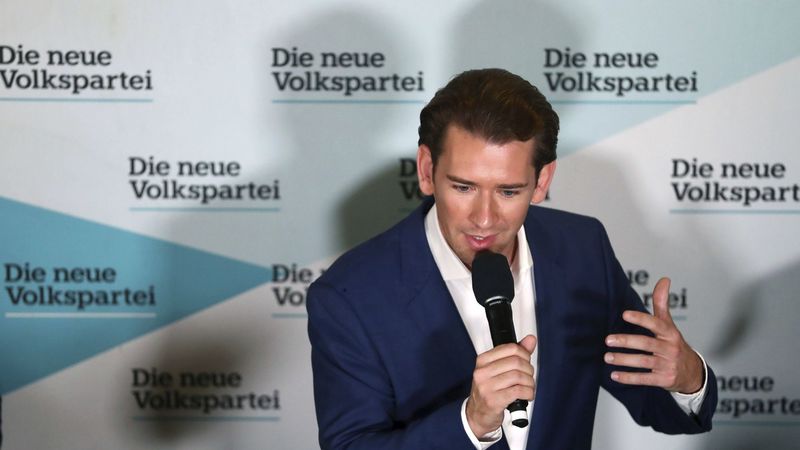 Předseda Rakouské lidové strany (ÖVP) Sebastian Kurz.