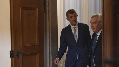 Andrej Babiš při státní návštěvě Finska. 