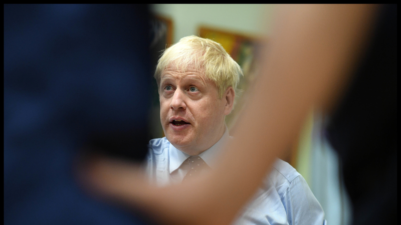 Britský premiér Boris Johnson.