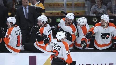 Hokejisté Philadelphie.