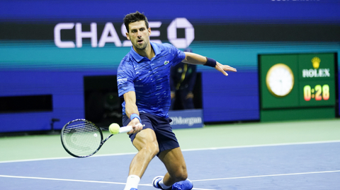 Tenista Novak Djokovič. 