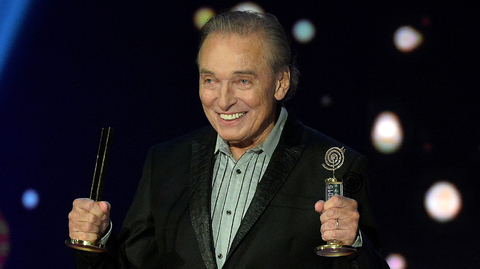 Zpěvák Karel Gott.
