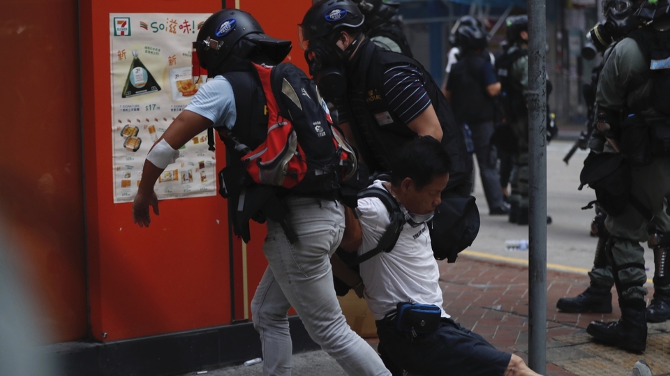 Prodemokratické demonstrace v Hongkongu (ilustrační foto).